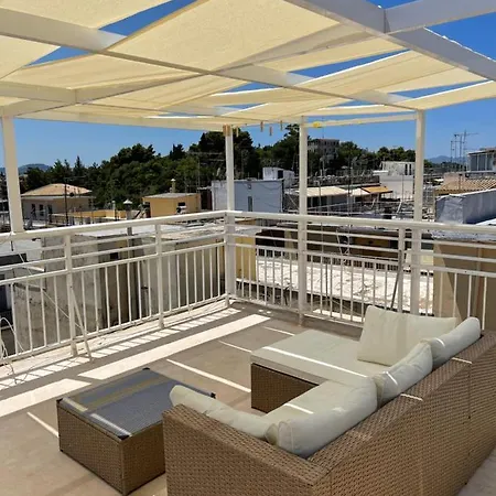 Apartment Panoramic View Corfu Town Center *